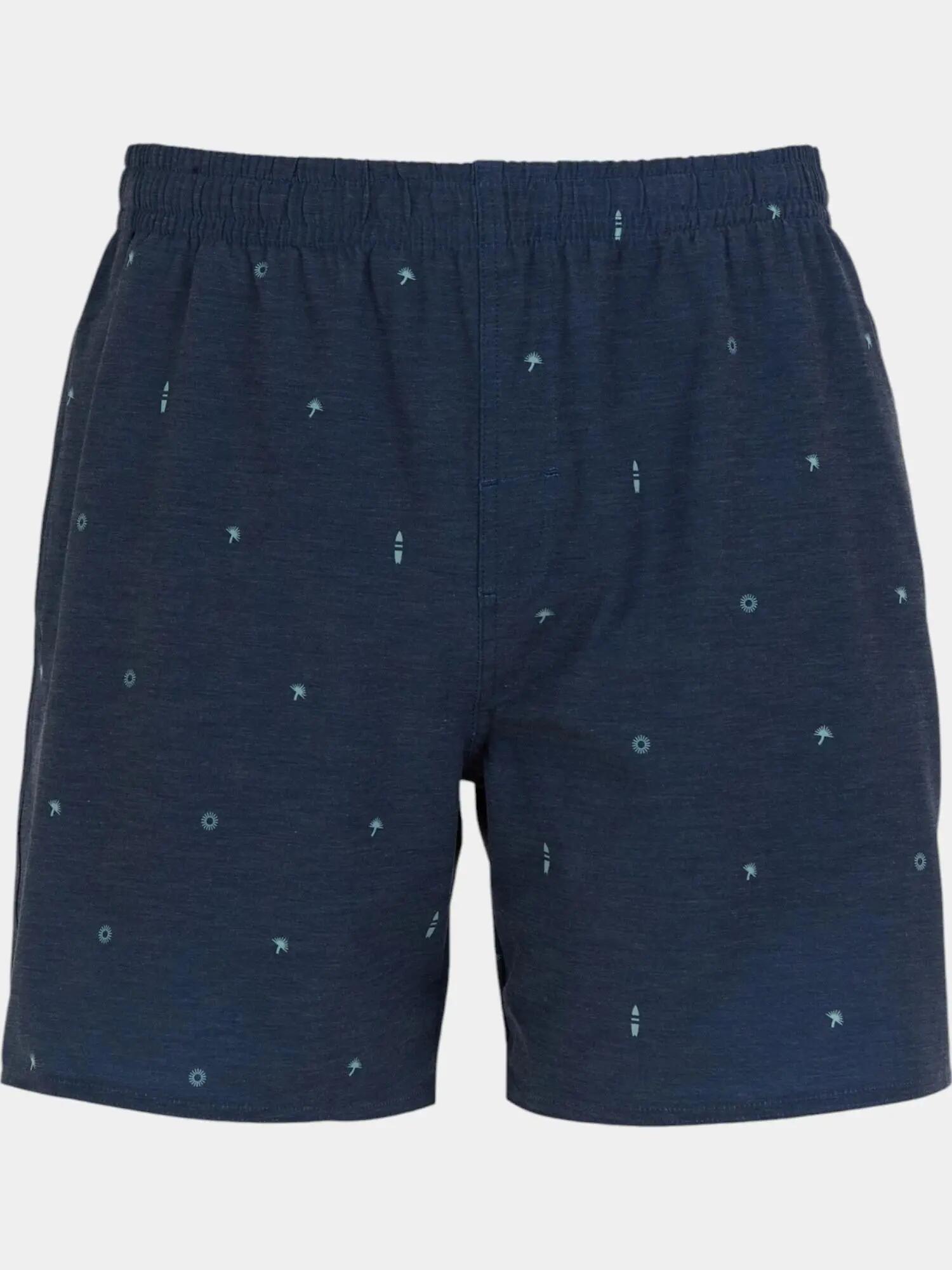Férfi boardshort Bono Print Boardshorts 6/7