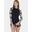 Lycra cu maneci lungi Joyce Long Sleeve Rashguard - negru femei