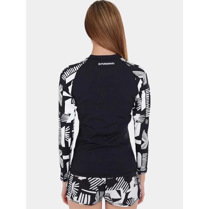 Lycra cu maneci lungi Joyce Long Sleeve Rashguard femei