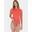 Lycra cu maneci lungi Joyce Long Sleeve Rashguard - roz femei