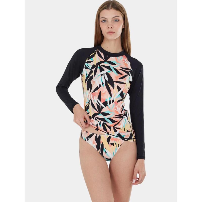 Lycra cu maneci lungi Joyce Long Sleeve Rashguard femei