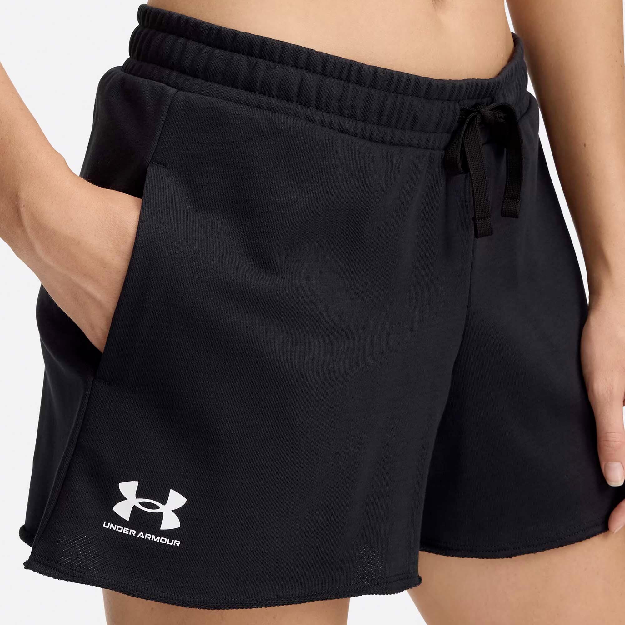 Pantaloni Corti Under Armour Ua Rival Terry Short Donna 3/4