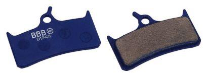 Pastilhas de freio bbb discstop hp para shimano xt m755 / sram mech 9.0 / hope m