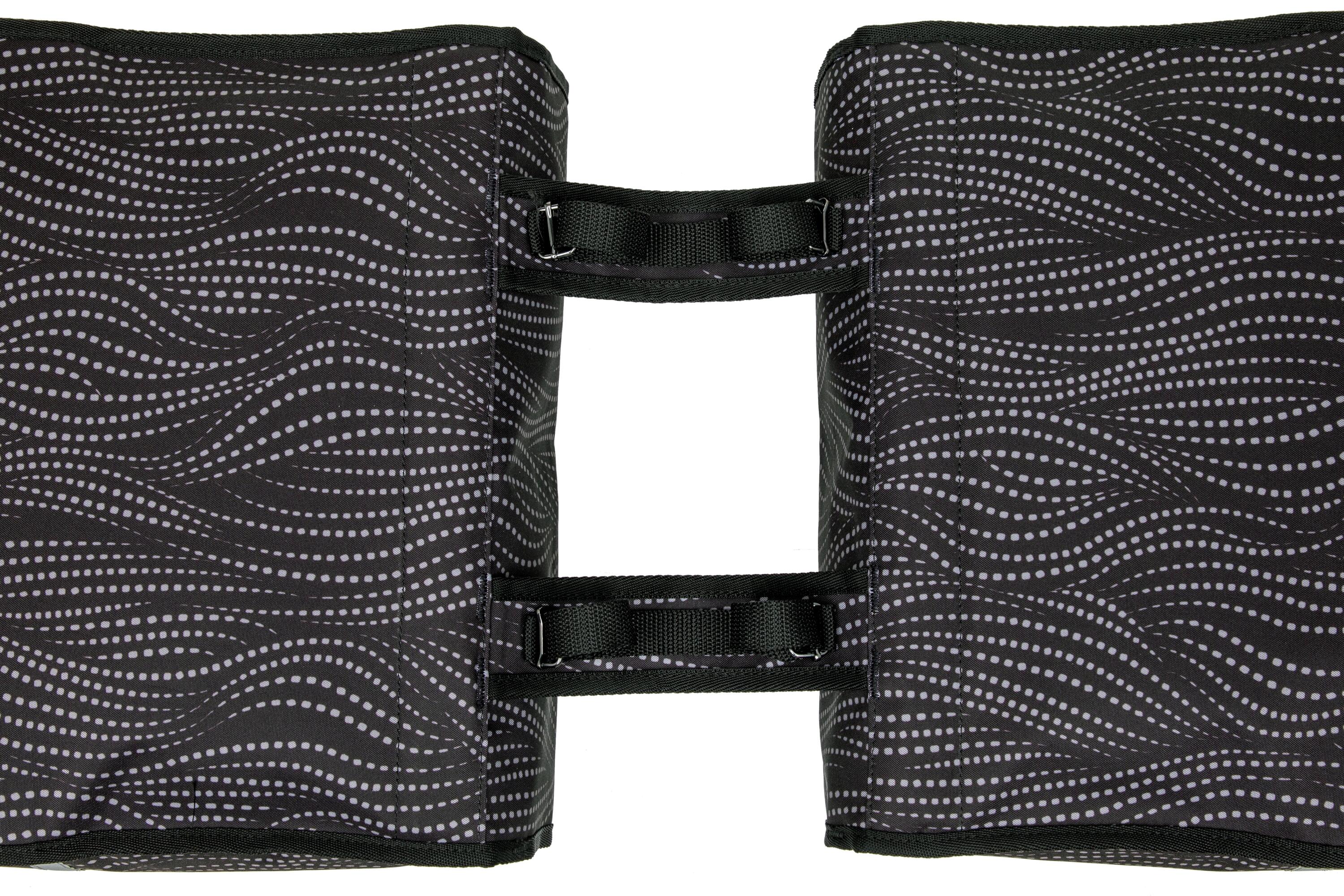 Gilet doppio Fiori Double Alma, nero 5/5