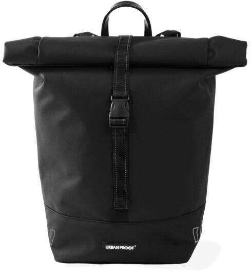 Urbanproof Einzel Rolltop Fahrrad Tasche 20L Grün Aus