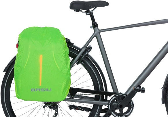 Basil B-Safe Nordlicht 18L Bolsa para Bicicleta Verde 6/6
