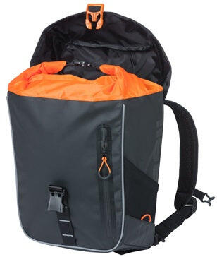 Plecak Rowerowy Miles Tarpaulin 17 Litrów 31 X 17 X 44 Cm - Czarny/Pomarańczowy 7/7