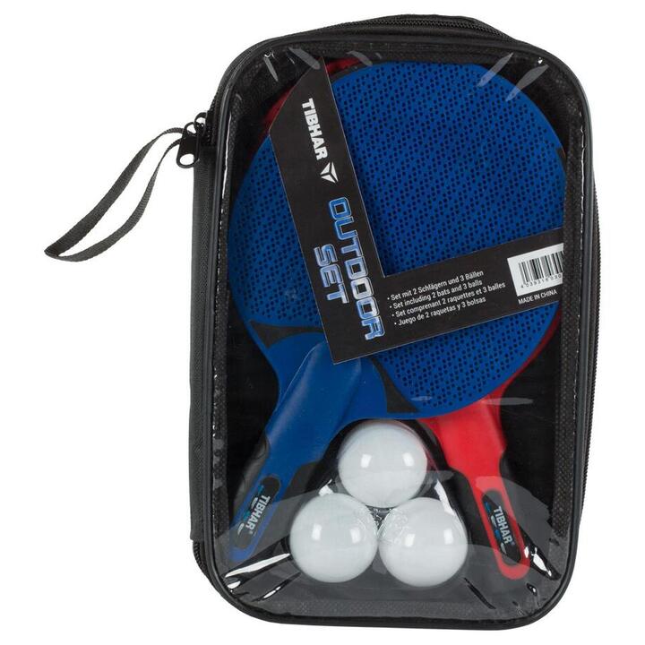 Kit Tennis Enfants TychoTyke Raquettes Balles - Jeu Extérieur 2 Couleurs