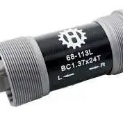 Xtrabike Bottom Bracket 68/113 mm with Steel Cups, 113 mm.
