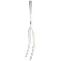 Forcella trasporto 28" rigida tubo sterzo 1" (29 cm) bianca