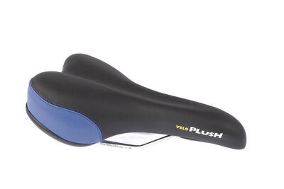 Velo zadel plush sport vl-3011 in blauw en zwart