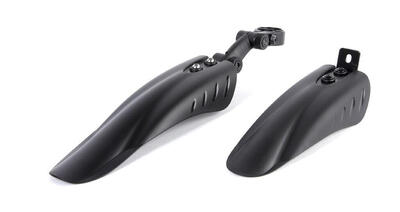 Mirage spatbordenset 16 inch - zwart