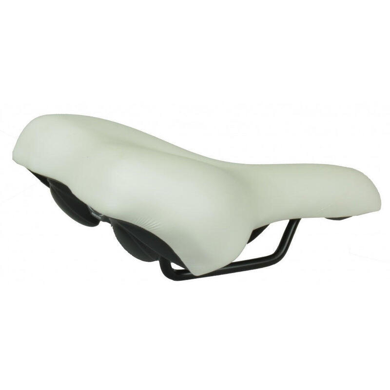 Selle à vélo confortable Nevea 260 x 205 mm blanche pour femmes      2809€    SELLE MONTE GRAPPA Selle à vélo confortable Nevea 260 x 205 mm blanche pour femmesVendu exclusivement en ligne   