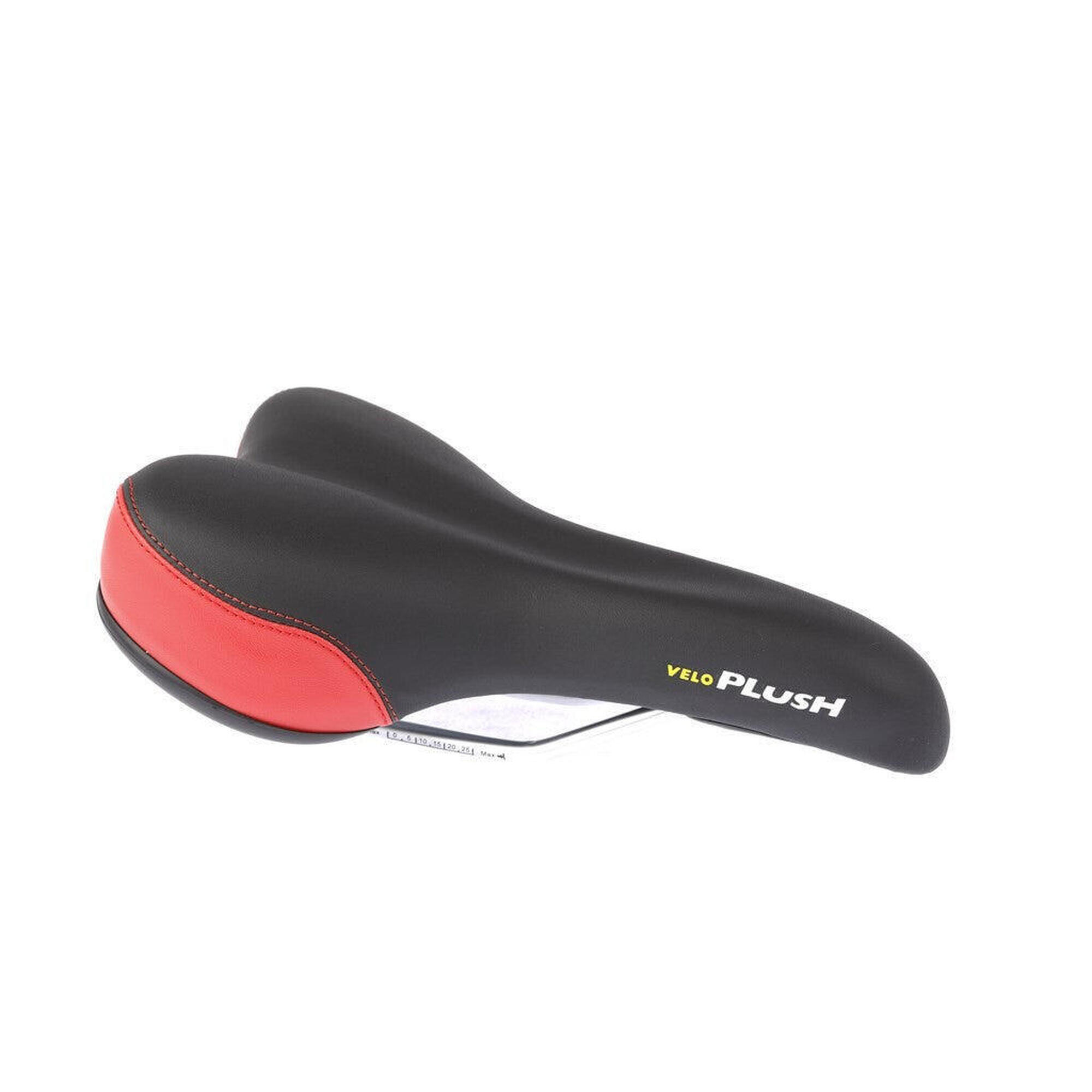 Siodełko Rowerowe Plush Sport Vl-3011 Czarno/Czerwone