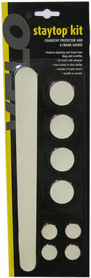 Kit protezione telaio Velo 8 pezzi trasparente.