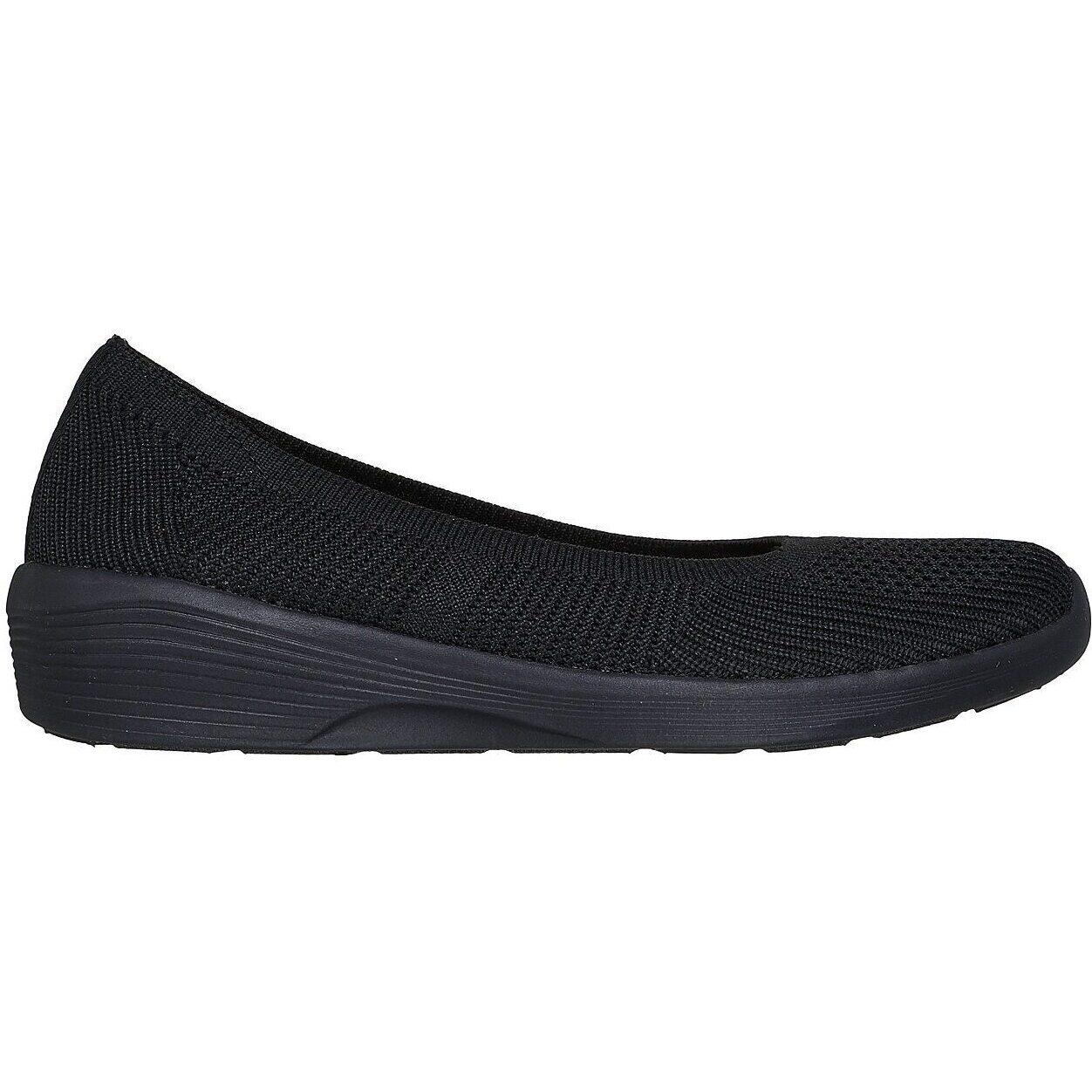 Appartements Skechers Arya - Fancy You, Noir, Femmes 5/5