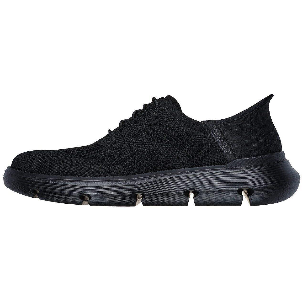 Baskets Skechers Garza - Palma, Noir, Hommes 4/5