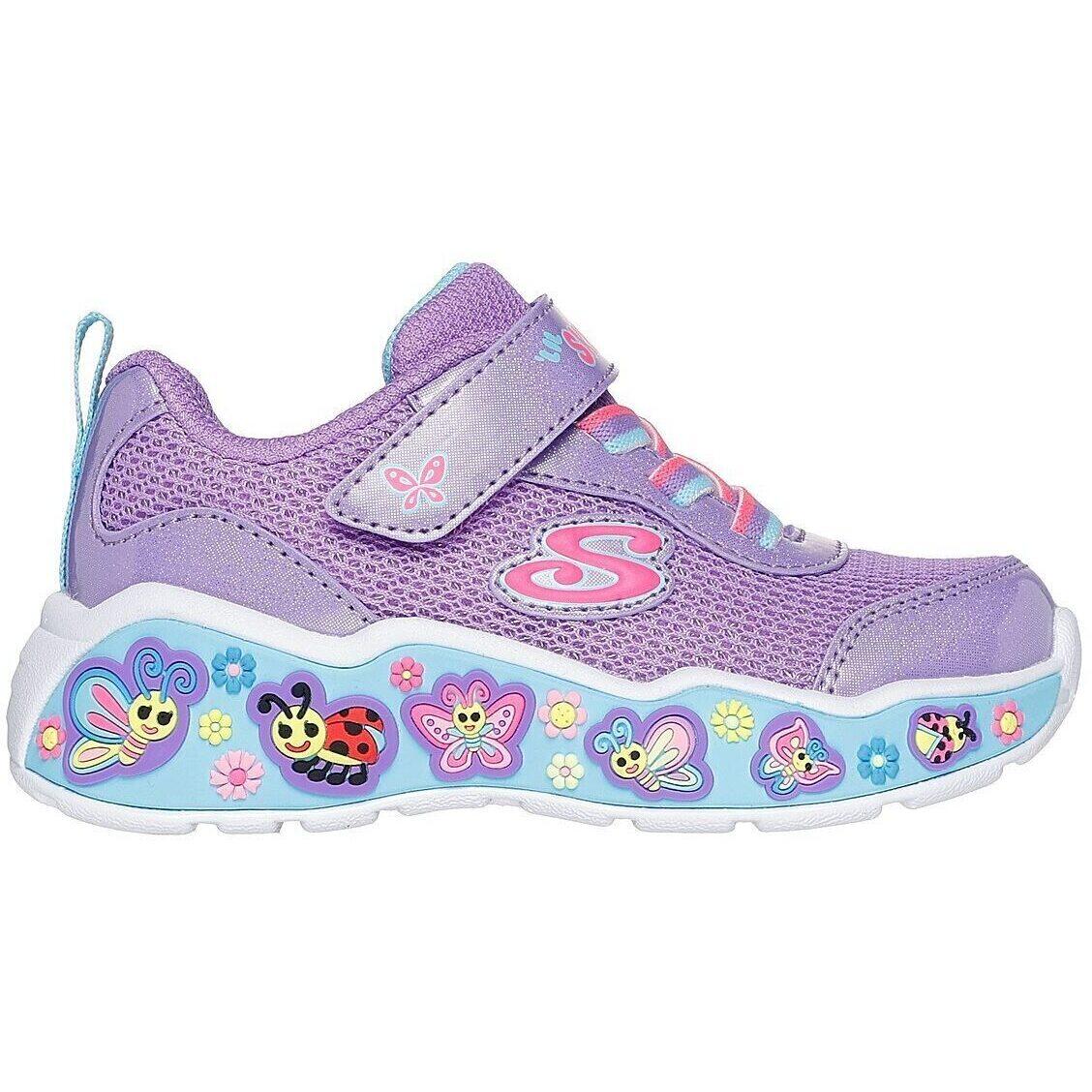 Baskets Skechers Play Scene - Fun Squ, Violet, Enfants 3/5