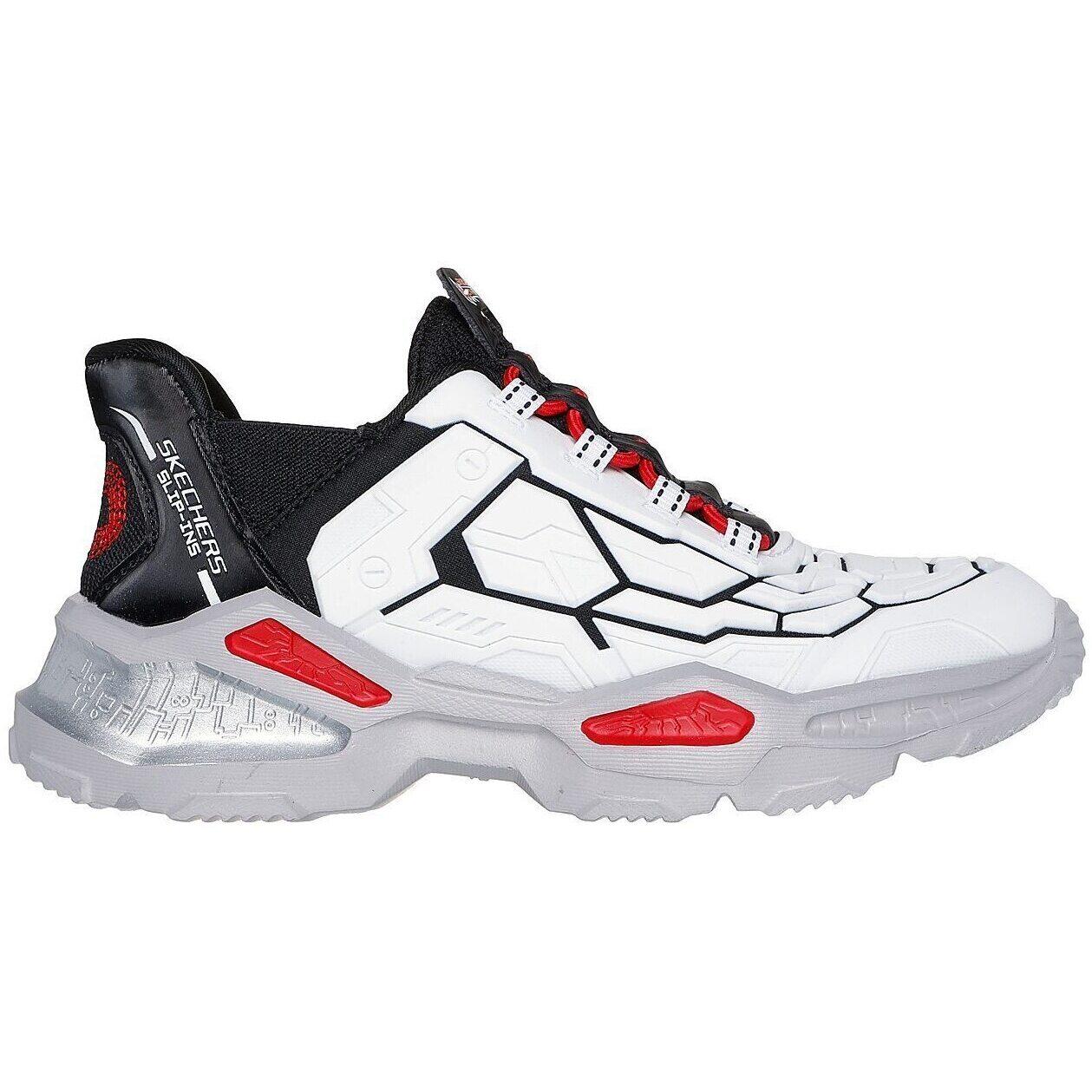 Baskets Skechers Skech-bots-orbitron, Blanc, Enfants 3/5