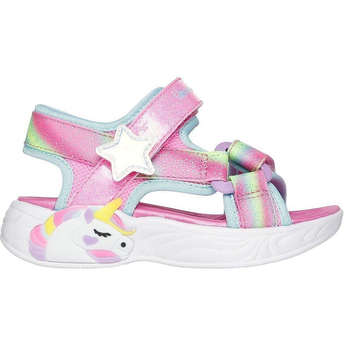 Sandali Skechers Unicorn Dreams Sanda, Rosa, Bambini 3/5