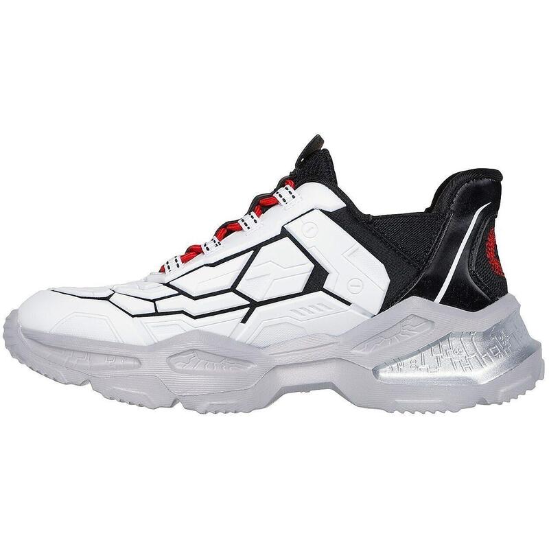 Pantofi sport copii Skechers Skech-bots-orbitron, Alb