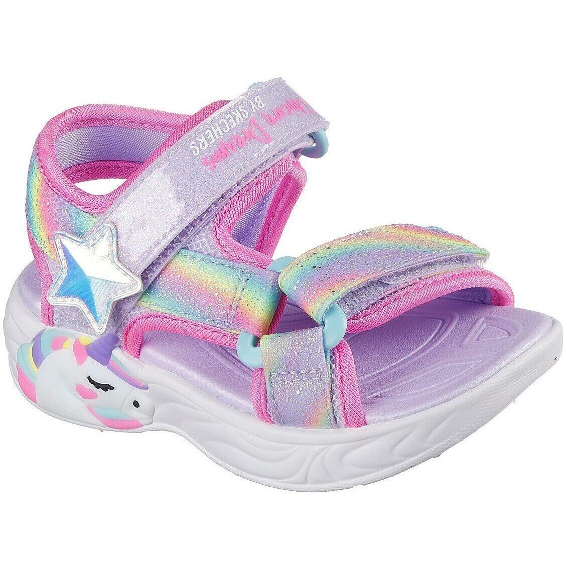 Skechers - Sandales Skechers Unicorn Dreams Sanda, Rose, Enfants - Chaussons - Rose - 21 - Decathlon