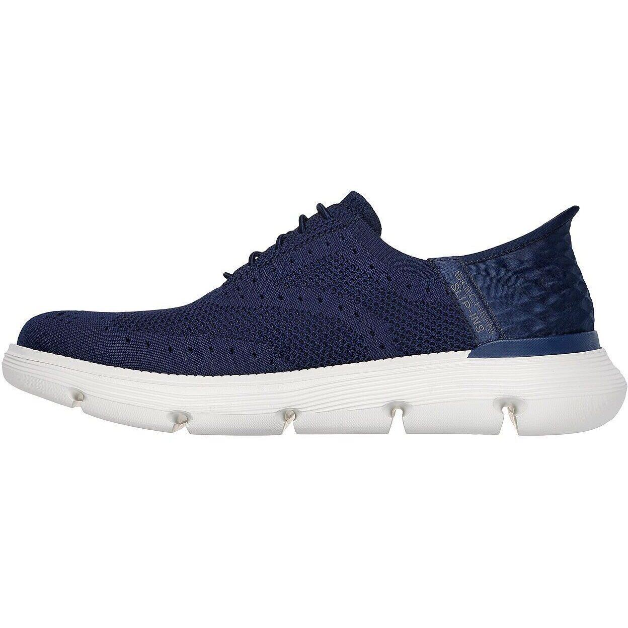 Baskets Skechers Garza - Palma, Bleu, Hommes 4/5