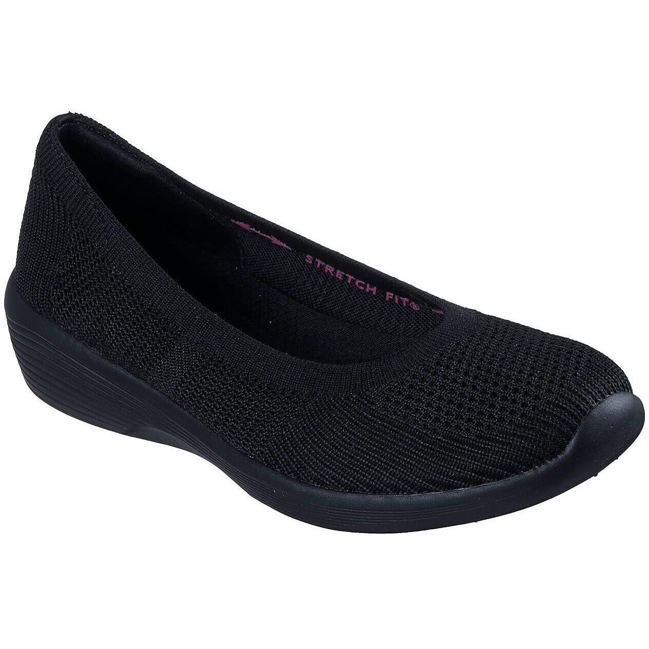 Pisos Skechers Arya - Fancy You, Negro, Mujer 1/5