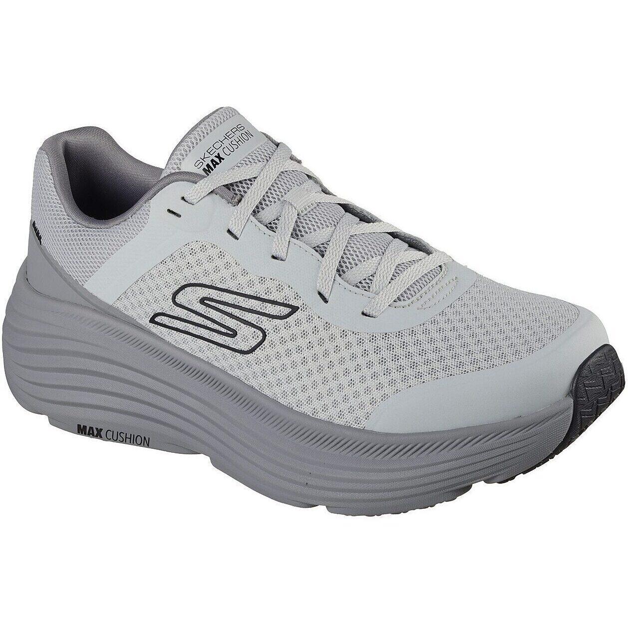 Skechers - Baskets Skechers Max Cushioning Endea, Gris, Hommes - Chaussures D'Athlétisme - Gris - 42 - Decathlon