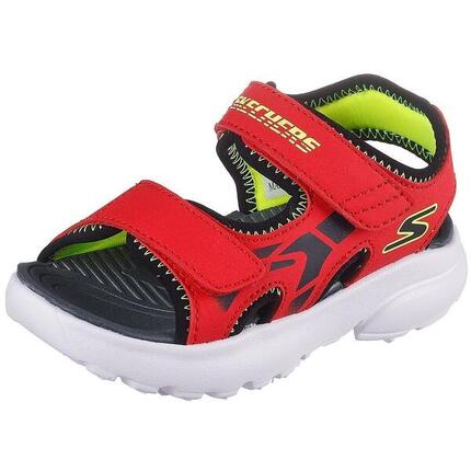 Sandalen Skechers Razor Splash - Aqua, Rot, Kinder