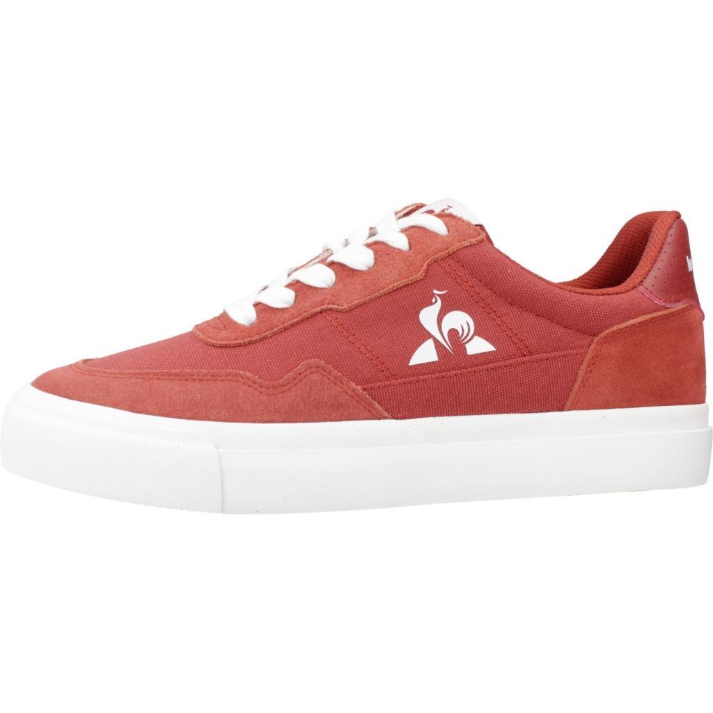 Baskets Le Coq Sportif Modèle Lcs Ollie Couleur Marron 2/5