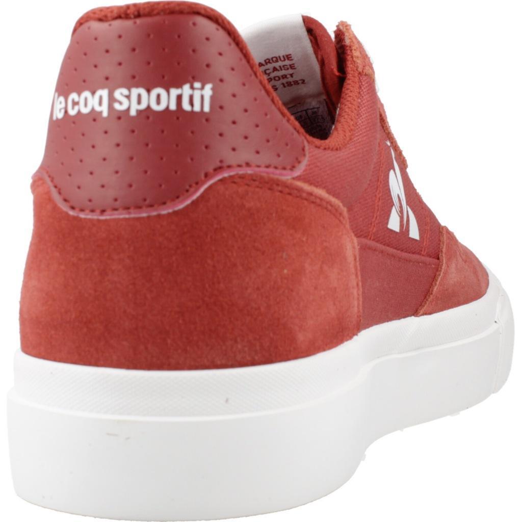 Baskets Le Coq Sportif Modèle Lcs Ollie Couleur Marron 3/5
