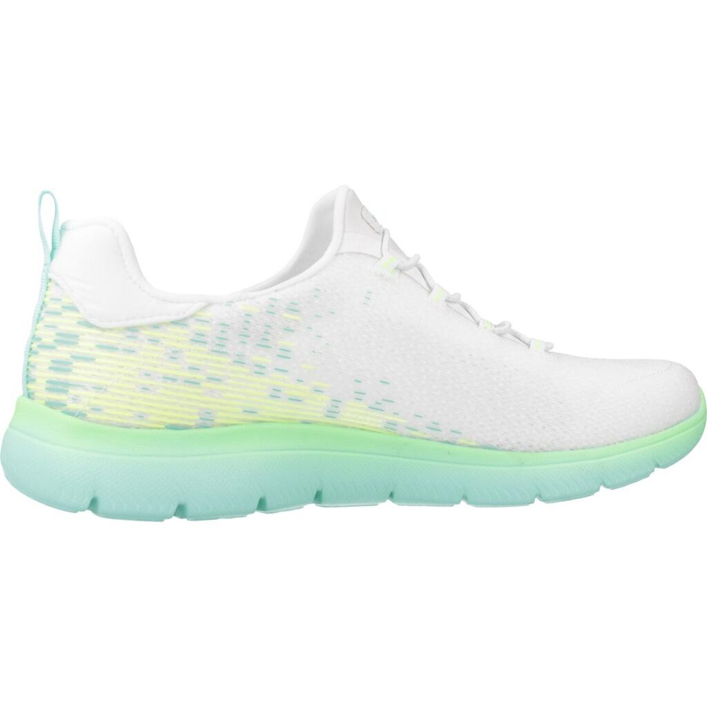 Baskets Skechers Modèle Summits Morning Glow Couleur Blanc 4/5