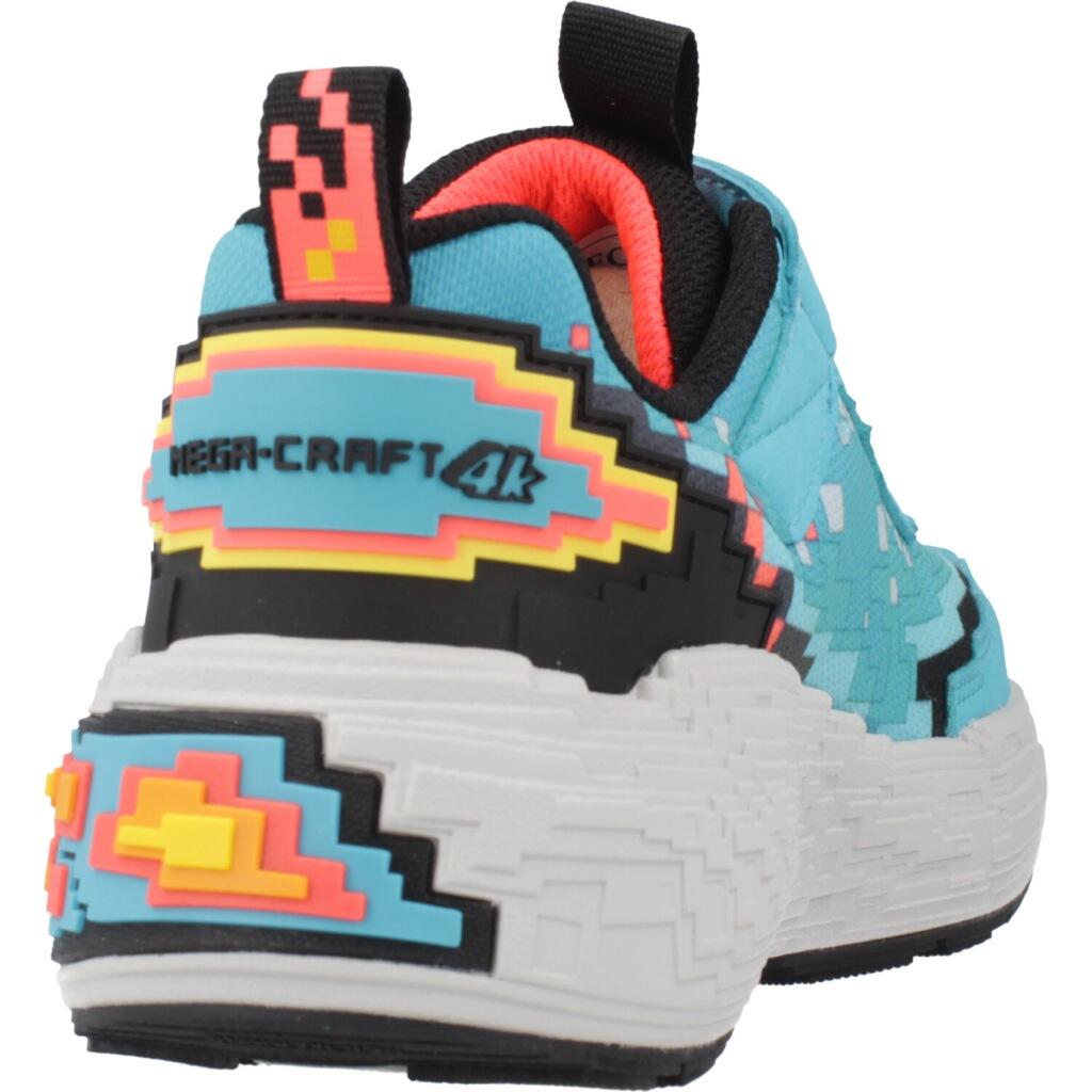 Baskets Skechers Mega-craft 4k, Bleu, Enfants 3/5