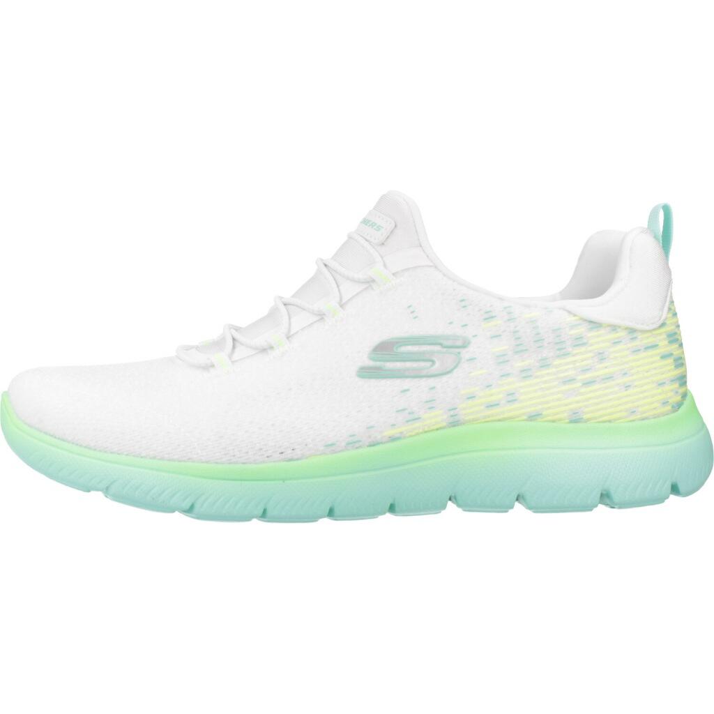 Baskets Skechers Modèle Summits Morning Glow Couleur Blanc 2/5