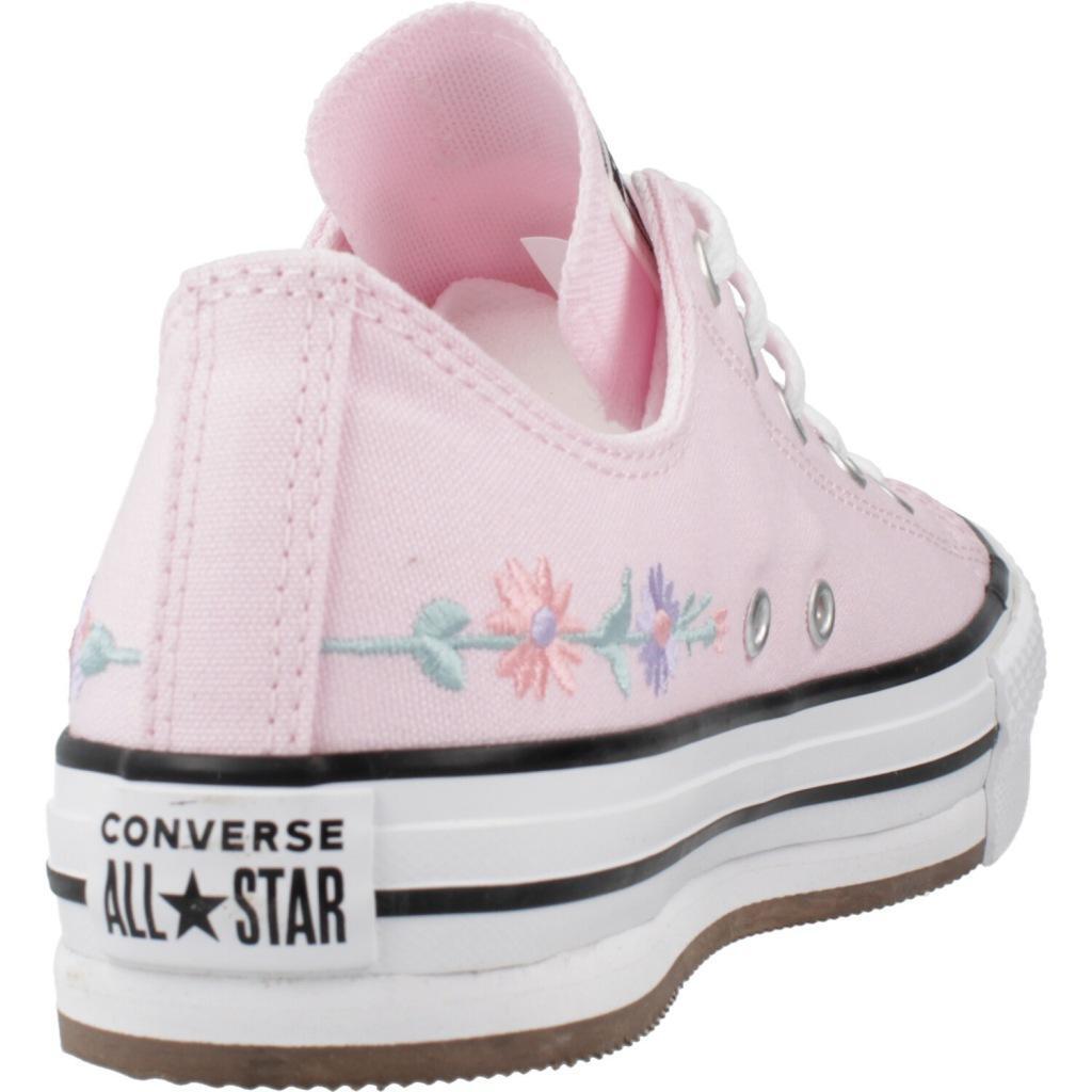 Baskets Converse Modèle Tenis Converse De Plataforma Eva Lift Couleur Rose 3/5