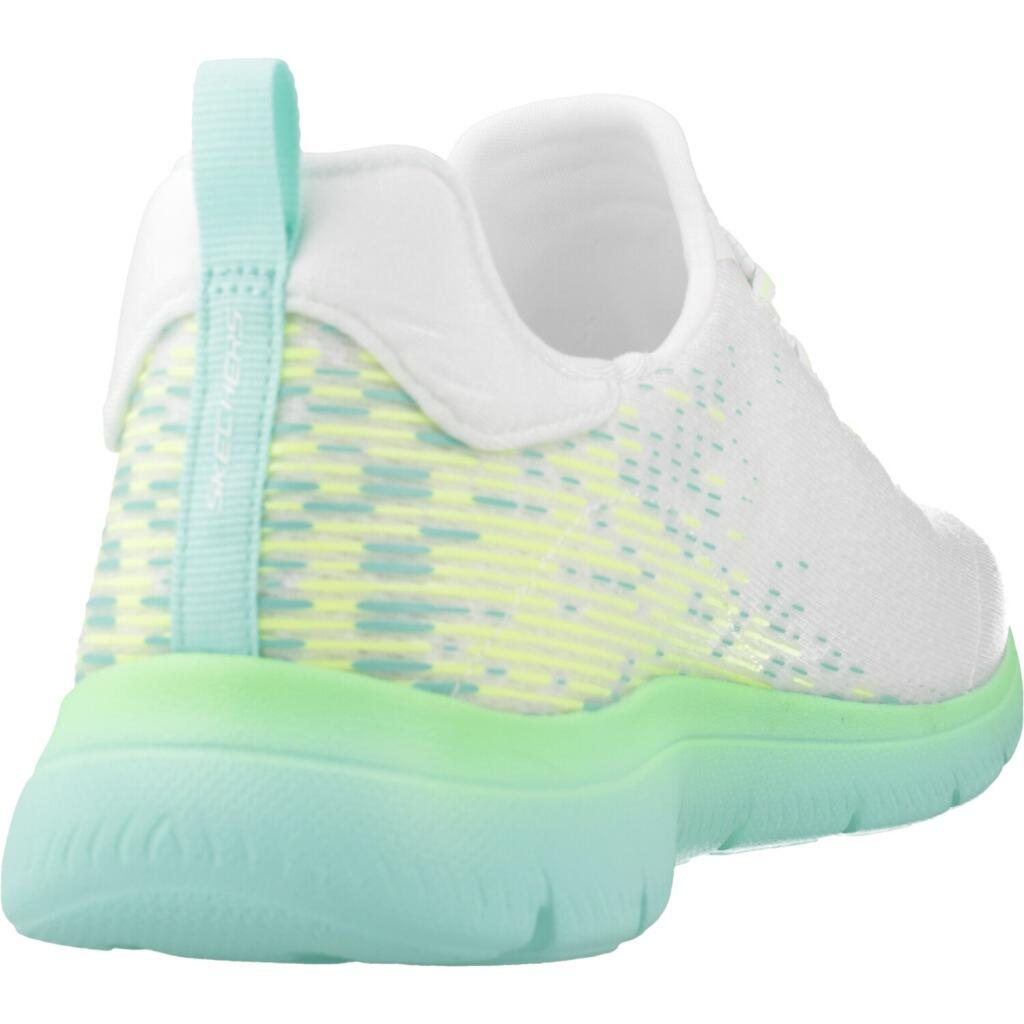 Baskets Skechers Modèle Summits Morning Glow Couleur Blanc 3/5