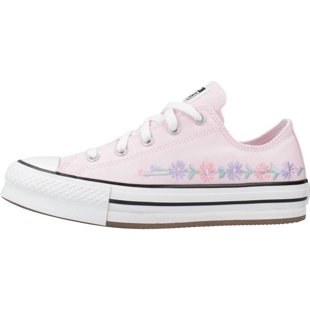 Baskets Converse Modèle Tenis Converse De Plataforma Eva Lift Couleur Rose 2/5