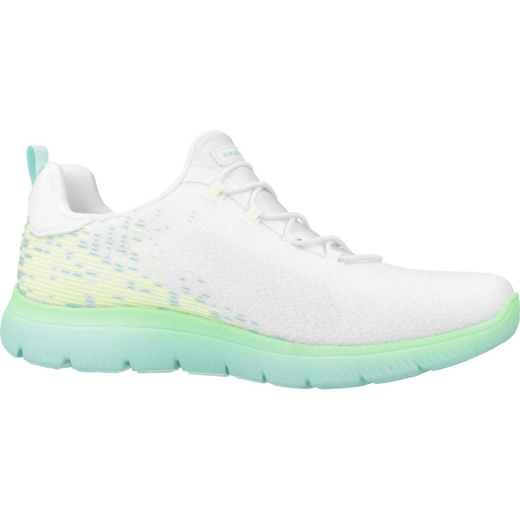Baskets Skechers Modèle Summits Morning Glow Couleur Blanc 5/5