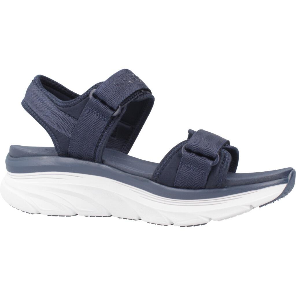Sandalias Mujer Skechers Dlux Walker Adore Azul 5/5