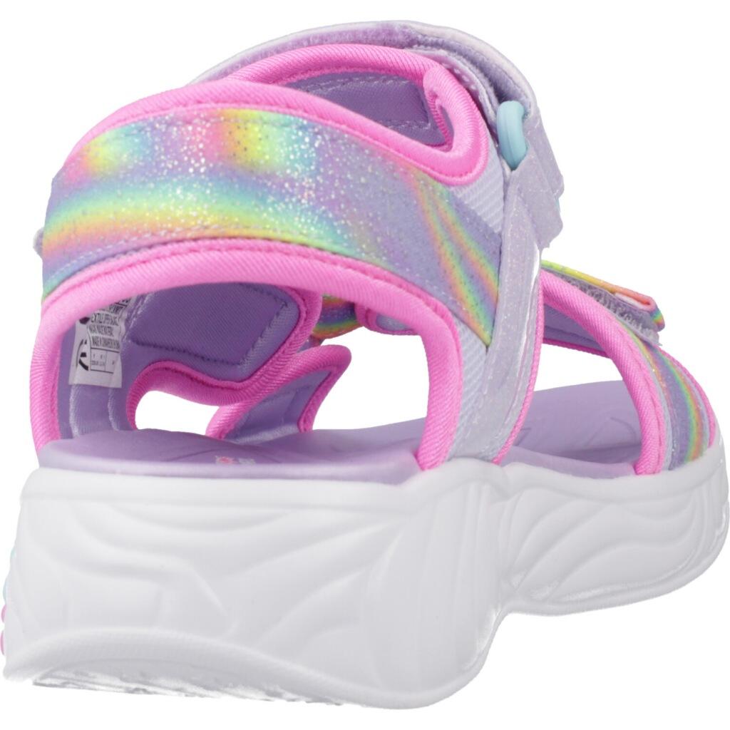 Chinelos Skechers Unicorn Dreams, Roxo, Crianças 3/5