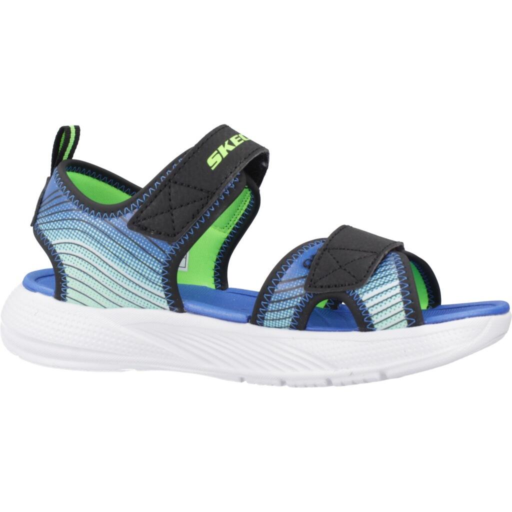 Sandalen Skechers Microspec-splash, Zwart, Kinderen 5/5