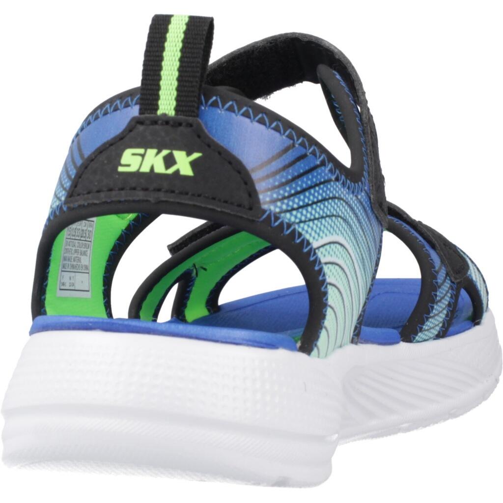 Sandalen Skechers Microspec-splash, Zwart, Kinderen 3/5