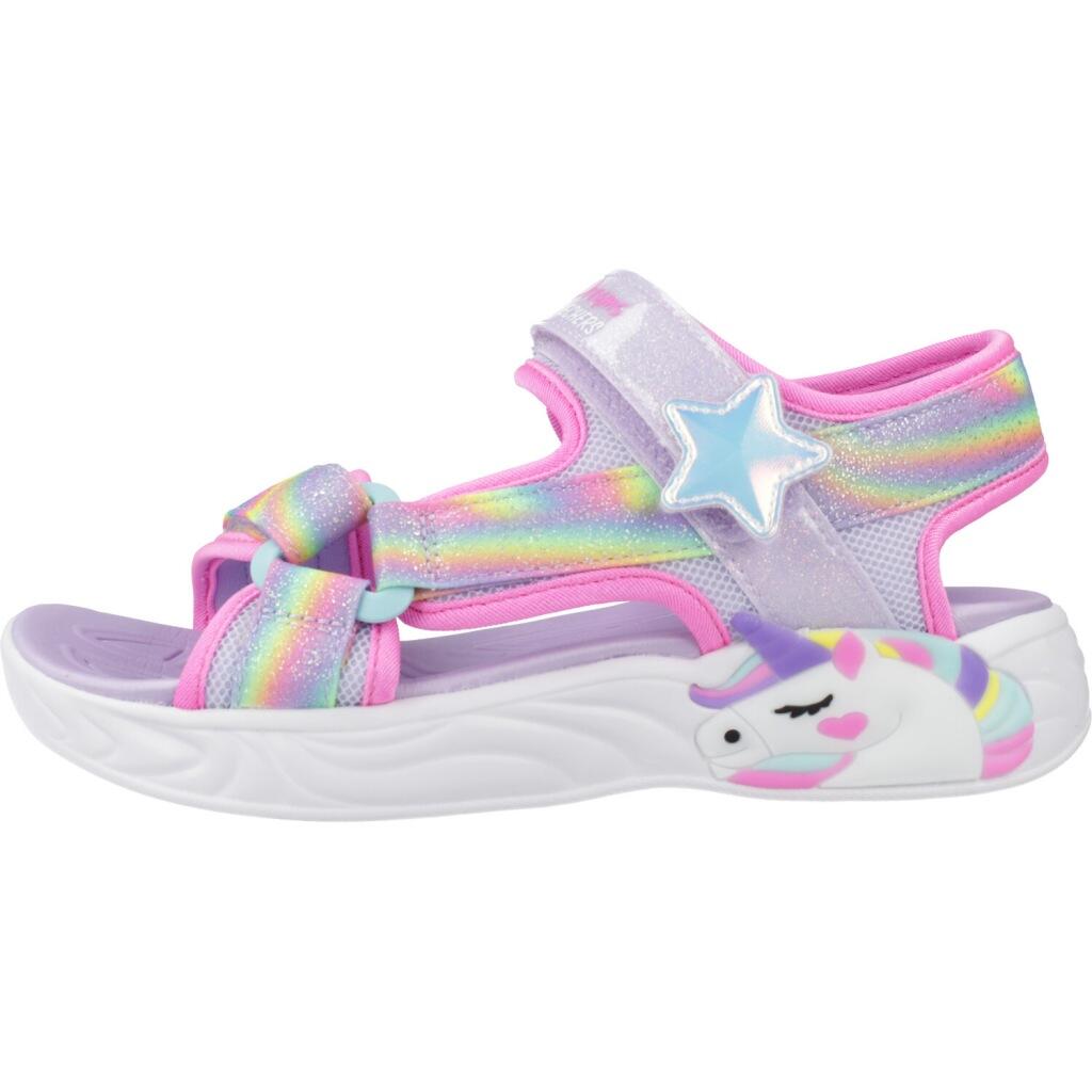 Chinelos Skechers Unicorn Dreams, Roxo, Crianças 2/5