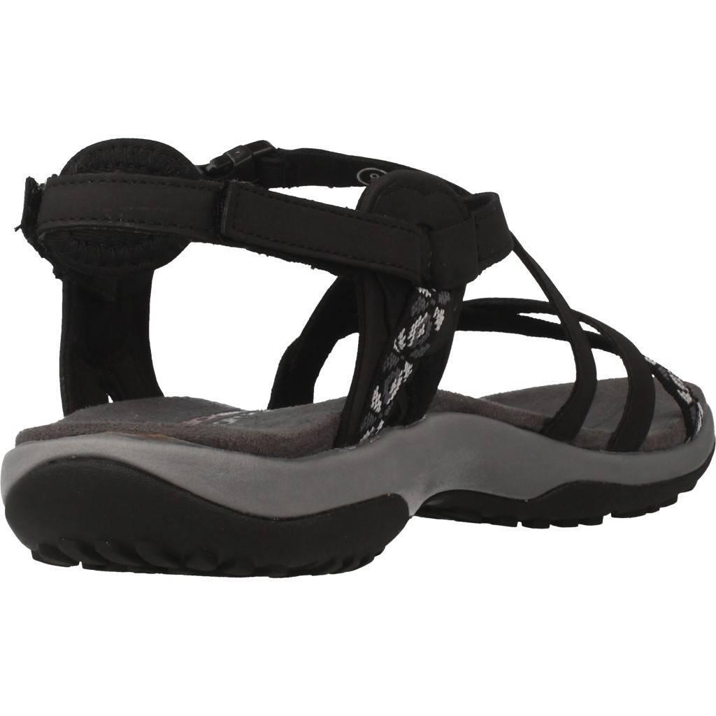 Sandali Skechers Modello Reggae Slim Vacay Colore Nero 3/5