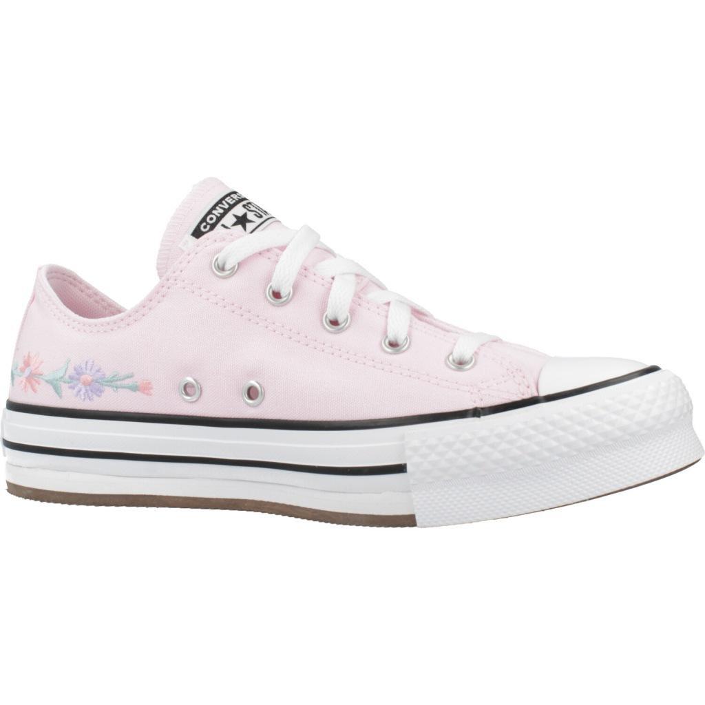 Baskets Converse Modèle Tenis Converse De Plataforma Eva Lift Couleur Rose 5/5
