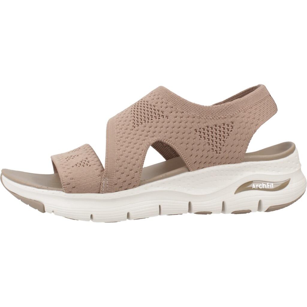Sandalen Skechers Arch Fit, Braun, Damen 2/5