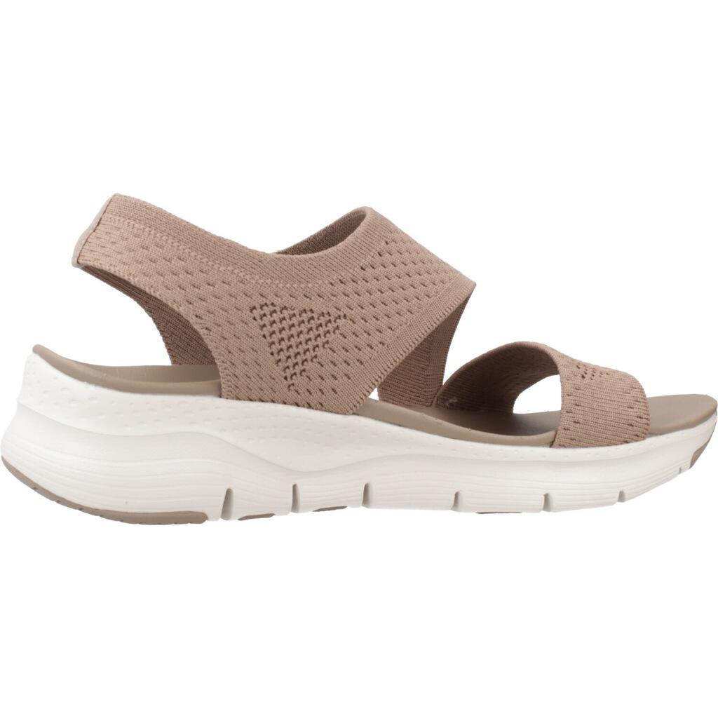 Sandalen Skechers Arch Fit, Braun, Damen 4/5