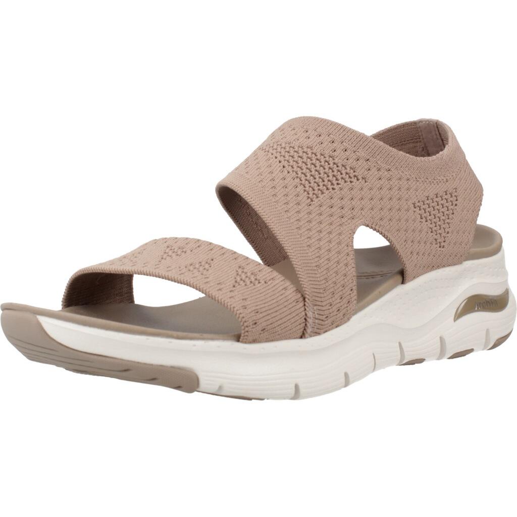 Sandals Skechers Arch Fit, Brown, Women