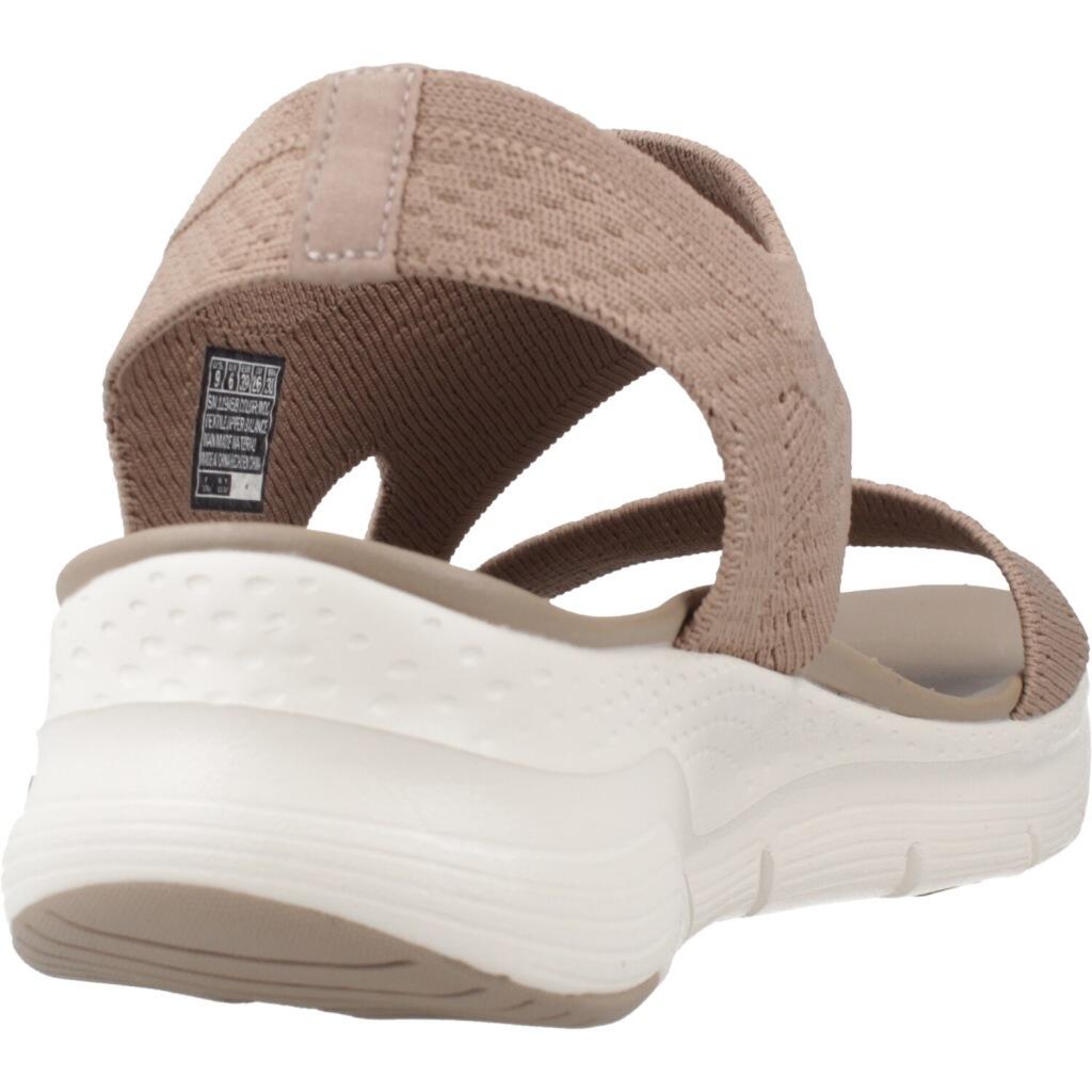 Sandalen Skechers Arch Fit, Braun, Damen 3/5